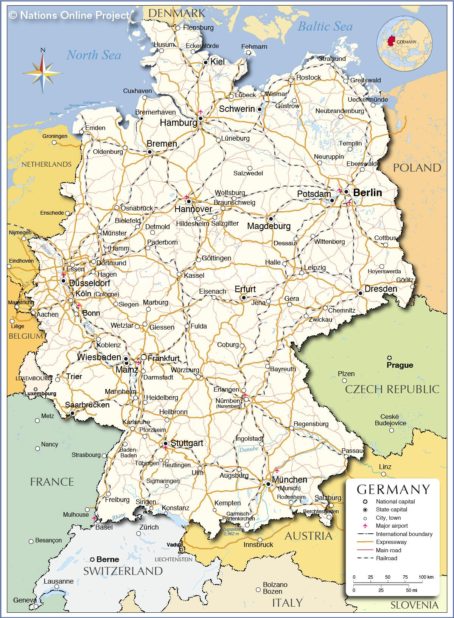 Germany map