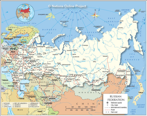 Russia map