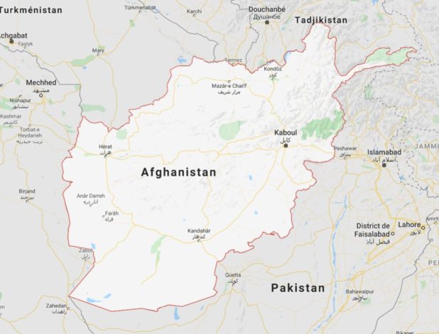 Afghanistan map