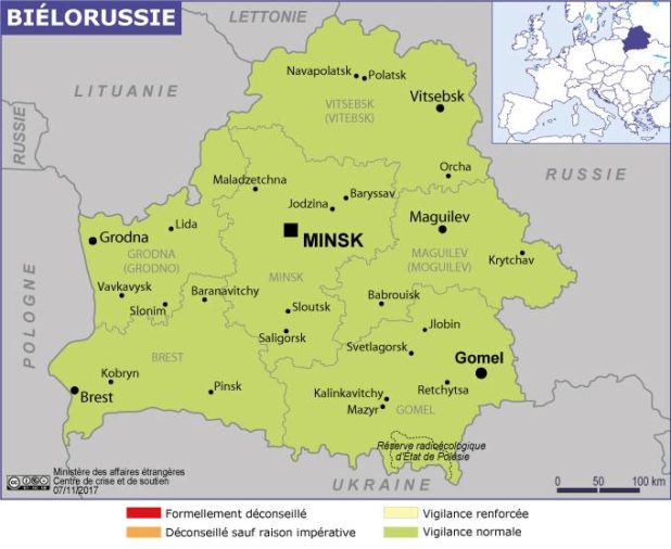 Belarus Map